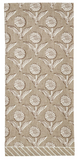 Mud Pie 26 42170272x Neutral Flower Pattern Towels - 4 Styles