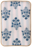 Mud Pie 26 41230063x Blue Metal Trinket Tray - 4 Styles