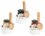 Mud Pie 26 41860148x Tidbit Bowl & Spread Set - 3 Styles