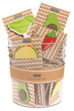 Mud Pie 26 41540076x Fiesta Tin Chip Clip - 4 Styles