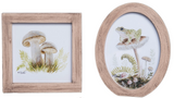 Transpac 26 TS03721x Wood Mini Framed Garden Art - 2 Styles