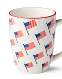 Certified Intl 26 44515 Stars & Stripes Pad Print Mugs - 6 Styles