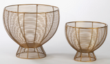 Tripar International 25 24505x Decorative Metal Bowl - 2 Sizes