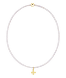 eNewton Design 26 BHOPCLxxSCSMG Hope Classic Bracelet - Signature Cross Small Gold Charm - 8 Styles