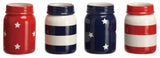 Transpac 26 P8110x Dolomite Mason Jar Container - 4 Styles