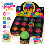 Queens Designs 26 SSB4012x Squish Stretch Ball Squishy Toy - 4 Colors