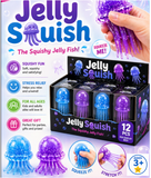 Queens Designs 26 JFS4004x Jelly Fish Squishy Toy - 3 Colors