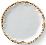 Plate & Pattern 26 LIN100 Classic White Flat Paper Plate Liners, 100 per Pack