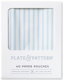 Plate & Pattern 26 POUCHxx Paper Pouches, 40 per Pack - 3 Styles