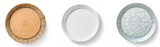 Plate & Pattern 26 PLTxxx Box of Four Plates - 3 Styles