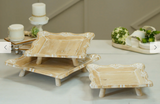 VIP Home & Garden 26 PF323004 Wood Trays - 3 Sizes