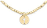 eNewton Design 26 BCLG2xx Classic Gold 2mm Bracelet - 17 Styles