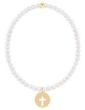 eNewton Design 26 EGBCLPE3SCG egirl Classic Pearl 3mm Bracelet - 5 Styles