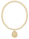 eNewton Design 26 BCLG3xx Classic Gold 3mm Bracelet - 17 Styles