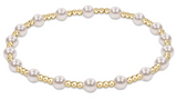 eNewton Design 26 egirl Sincerity Pearl Bracelet - 2 Sizes