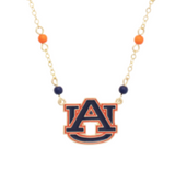 Canvas Jewelry 26 27496N-xx Logo Layering Necklace - 2 Schools