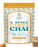 Leely Chai 26 0xxCH Spice Chai Blend Tea - 6 Flavors