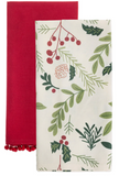 Boston Intl 26 SANxx Tea Towels Set of 2 - 3 Styles