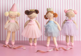 Mud Pie M26 12110461xx Princess Knit Doll - 4 Styles