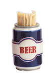 Mud Pie 26 40430047x Tailgate Toothpick Caddy Set - 4 Styles