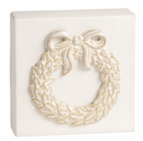 Mud Pie 26 43400283x Christmas Canvas Plaque - 3 Styles