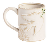 Mud Pie 26 43500305x White Xmas Icon Mug 17oz - 4 Styles