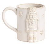 Mud Pie 26 43500305x White Xmas Icon Mug 17oz - 4 Styles