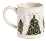 Mud Pie 26 43500305x White Xmas Icon Mug 17oz - 4 Styles