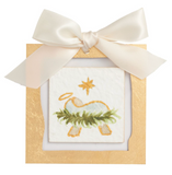 Mud Pie 26 46700509x Gold Painted Acrylic Ornament - 4 Styles