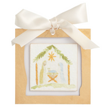 Mud Pie 26 46700509x Gold Painted Acrylic Ornament - 4 Styles