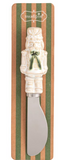 Mud Pie 26 46300322x White Christmas Figural Spreader - 4 Styles