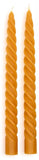 Two's Company 26 55701x Twist Taper Candle Set of 2 - 3 Colors