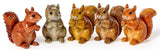 Two's Company 26 82847x Squirrel Figures - 5 Colors