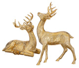 Raz Imports 26 3901639x 13.5" Gold Deer - 2 Styles