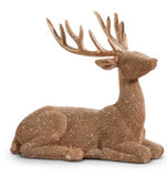 Raz Imports 26 4411321x 15.25" Bronze Glittered Deer - 2 Styles