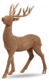 Raz Imports 26 4411321x 15.25" Bronze Glittered Deer - 2 Styles