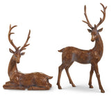 Raz Imports 26 4512231 Wood Look Deer - 2 Styles