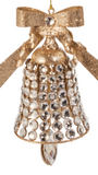 Raz Imports 26 4513549x 7" Clear Jeweled Ornament - 2 Styles