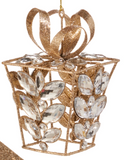 Raz Imports 26 4513549x 7" Clear Jeweled Ornament - 2 Styles