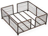 Boston Intl 26 CAD22516 Twisted Wire Lunch Caddy Copper
