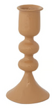 Hazel Mazel 26 HM0551x Enameled Cast Iron Taper Holder - 2 Colors