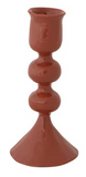 Hazel Mazel 26 HM0551x Enameled Cast Iron Taper Holder - 2 Colors