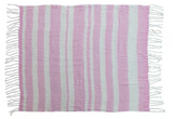 Hazel Mazel 26 HM035x Brushed Acrylic & Wool Throw - 2 Colors