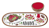 Happy by Rachel 26 TRBOWL-xx Tailgate Tray and Bowl Set - 2 Schools