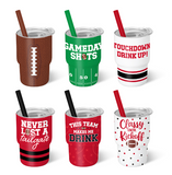 Swig Life 26 S110-T02-xx Football Tiny Tumblers - 6 Styles