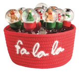 Mud Pie 26 46300317x Xmas Snowglobe Holiday Spreader - 4 Styles