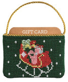 Mud Pie 26 1989811111xx Needlepoint Gift Card Pouch - 2 Styles