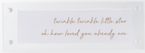 EvaBelle 26 26xxx Acrylic Magnetic Frame 2in x 6in - 8 Styles