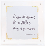EvaBelle 26 55xxx Acrylic Magnetic Frame 5in x 5in - 5 Styles