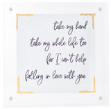 EvaBelle 26 55xxx Acrylic Magnetic Frame 5in x 5in - 5 Styles
